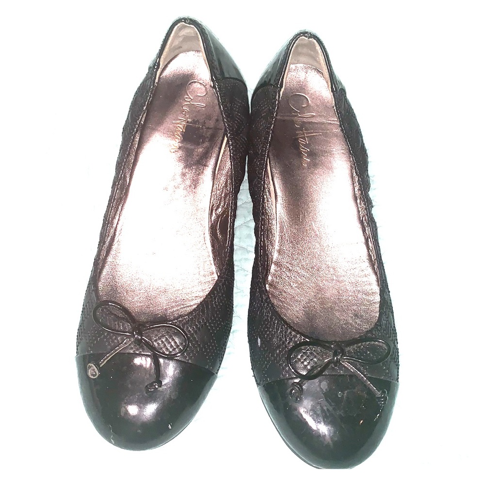 Black Close Toes wedges